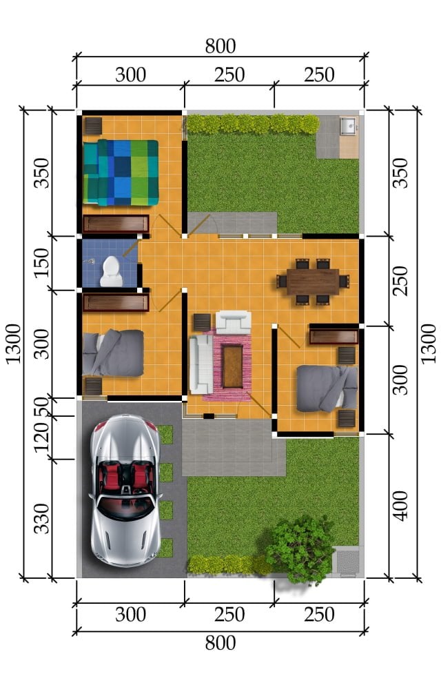 Keren Desain Interior Rumah Type 55 76 Menciptakan Inspirasi Dekorasi Rumah Kecil oleh Desain Interior Rumah Type 55