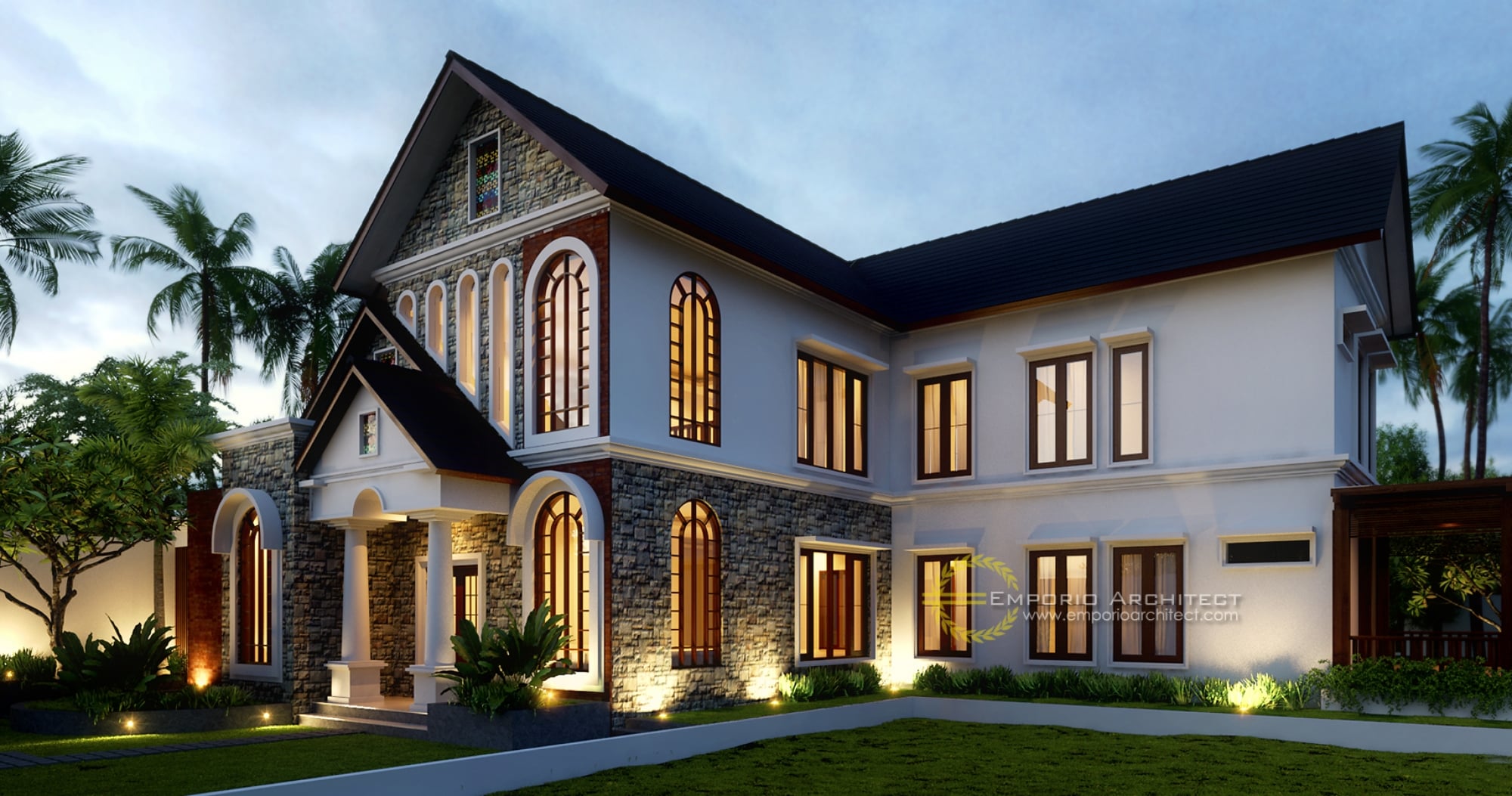 Keren Desain Rumah Modern Classic 24 Dengan Tambahan Ide Merombak Rumah dengan Desain Rumah Modern Classic