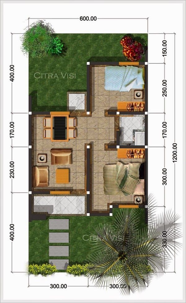 Keren Desain Rumah Sederhana Luas Tanah 60 62 Renovasi Ide Merombak Rumah oleh Desain Rumah Sederhana Luas Tanah 60