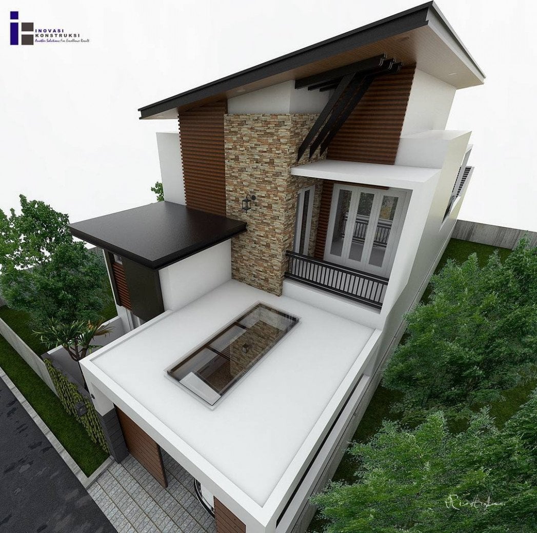 Kreatif Desain Rumah Minimalis Modern Dengan Rooftop 66 Dalam Ide Merancang Interior Rumah untuk Desain Rumah Minimalis Modern Dengan Rooftop