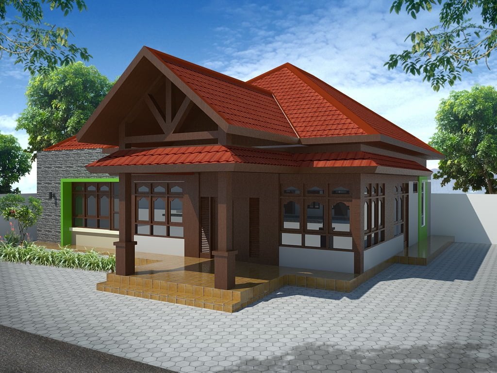 Luar biasa Desain Rumah Adat Jawa Tengah Modern 70 Ide Pengaturan