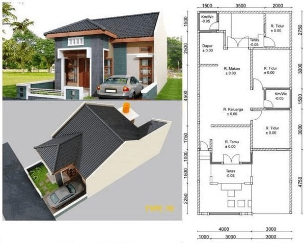 Luar biasa Desain Rumah Mewah 1 Lantai 3 Kamar Tidur 20 Dalam Desain Rumah Inspiratif oleh Desain Rumah Mewah 1 Lantai 3 Kamar Tidur