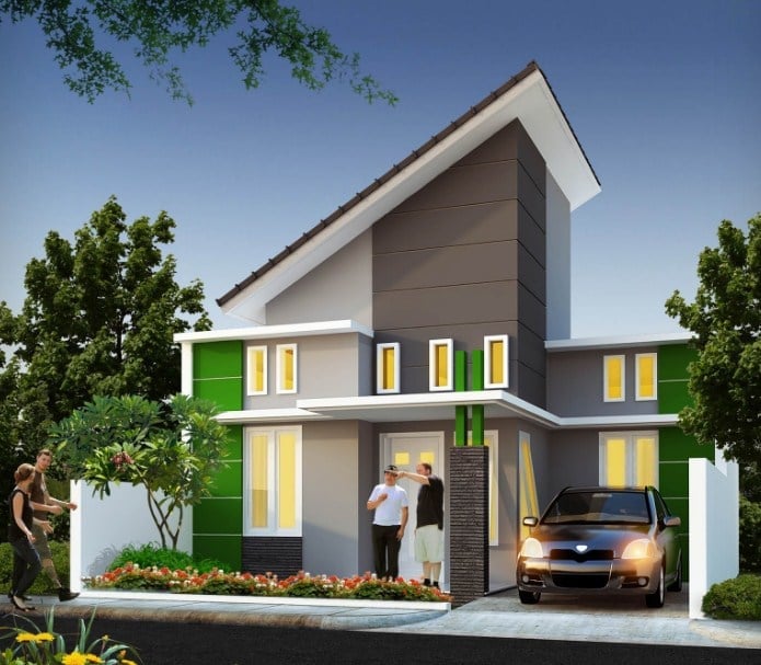 Luxurius Desain Rumah Modern Atap Pelana 54 Bangun Dekorasi Interior Rumah dengan Desain Rumah Modern Atap Pelana