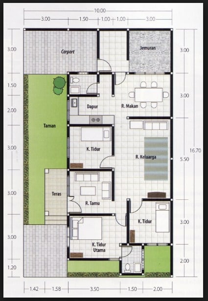 Luxurius Desain Rumah Sederhana 6x12 1 Lantai 93 Dalam Inspirasi Interior Rumah dengan Desain Rumah Sederhana 6x12 1 Lantai