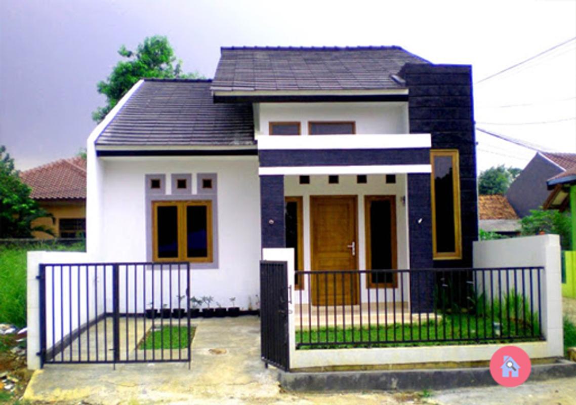 Luxurius Desain Rumah  Sederhana  Perkampungan  13 Tentang 