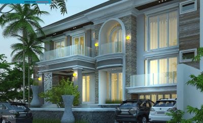 Bagus Desain Rumah Eropa Modern 2 Lantai 49 Dengan Tambahan Ide Desain