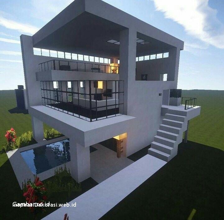 Menawan Desain Rumah Mewah Di Minecraft 12 Bangun Desain Rumah Gaya Ide Interior oleh Desain Rumah Mewah Di Minecraft