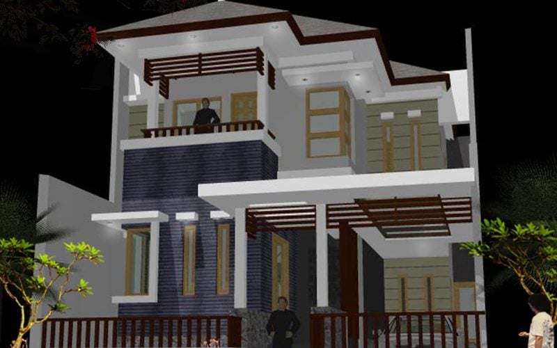 Menawan Desain Rumah Minimalis Lantai 2 Sederhana 94 Desain Rumah Inspiratif oleh Desain Rumah Minimalis Lantai 2 Sederhana