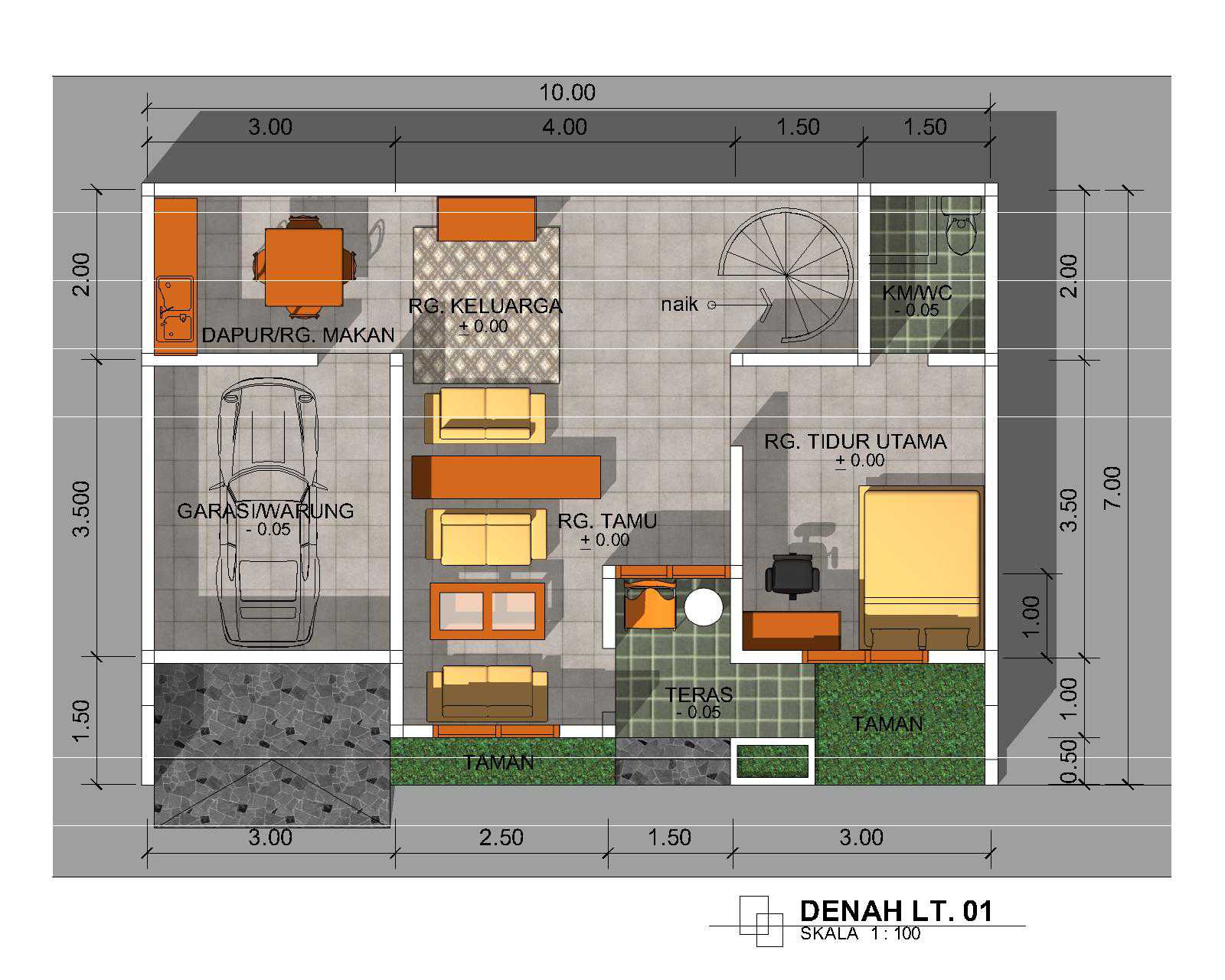 Menawan Desain Rumah Sederhana Ukuran 6x8 85 Untuk Inspirasi Untuk Merombak Rumah untuk Desain Rumah Sederhana Ukuran 6x8