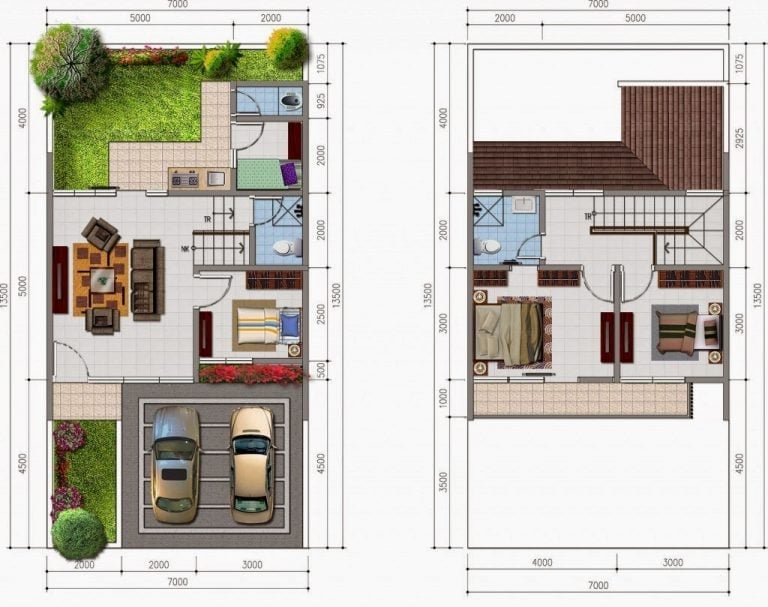 Desain Rumah Sederhana Luas Tanah 100m2