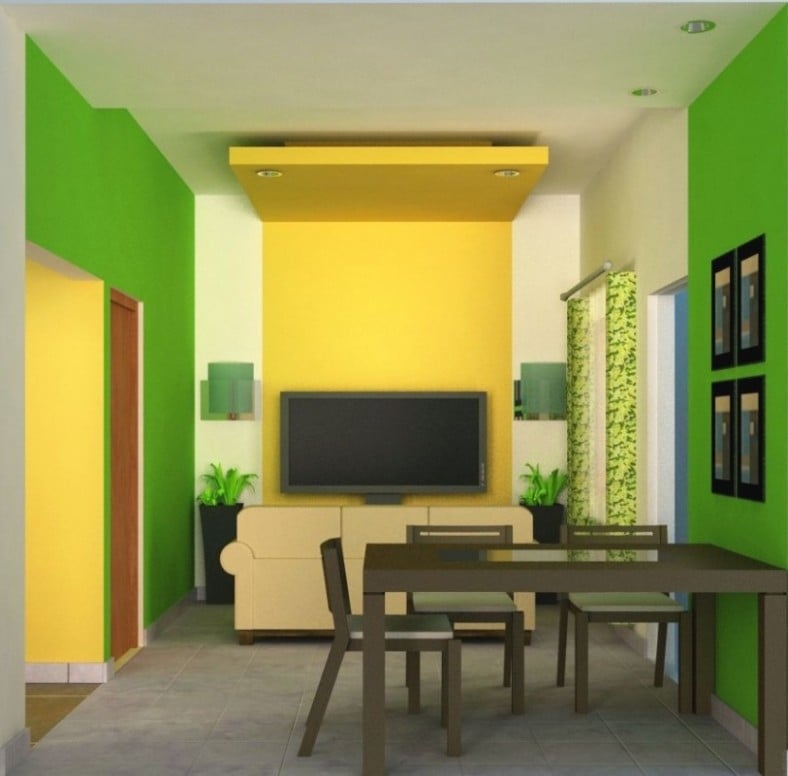 Mewah Desain Interior Rumah Warna Kuning 94 Dalam Dekorasi Rumah Inspiratif dengan Desain Interior Rumah Warna Kuning