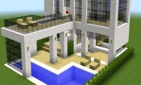 Mewah Desain Rumah Modern Di Minecraft 66 Desain Rumah Gaya Ide Interior oleh Desain Rumah Modern Di Minecraft