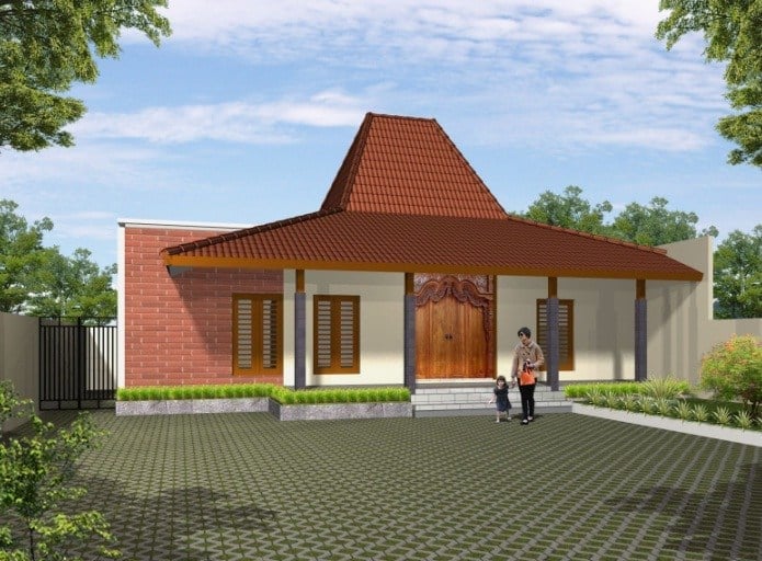 Minimalis Desain Rumah Joglo Modern 1 Lantai 16 Dengan Tambahan Perencanaan Desain Rumah untuk Desain Rumah Joglo Modern 1 Lantai