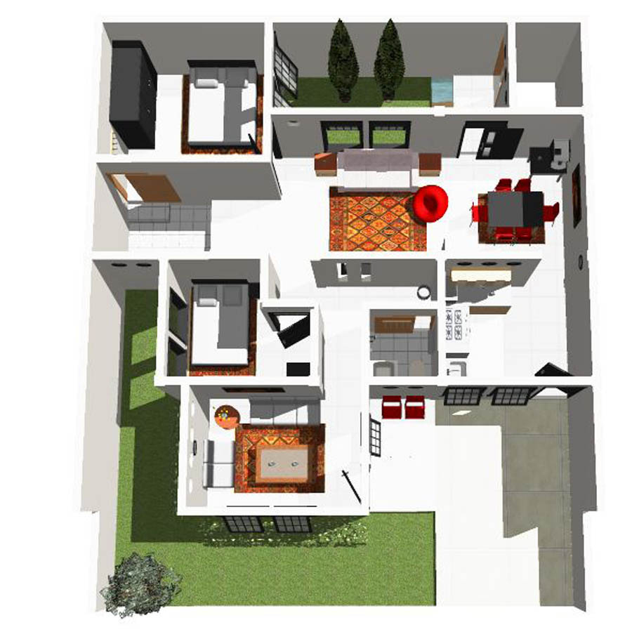 Minimalis Desain Rumah Minimalis Modern 10 X 12 66 Dalam Ide Dekorasi Rumah oleh Desain Rumah Minimalis Modern 10 X 12