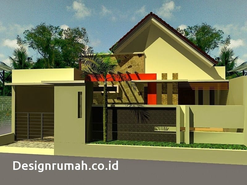  Minimalis  Desain Rumah Modern  Atap  Pelana  52 Dalam 