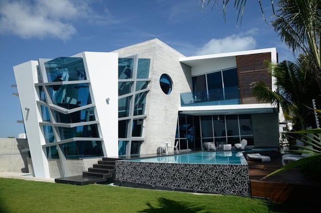 Minimalis Desain Rumah Modern Futuristik 64 Dengan Tambahan Ide Dekorasi Rumah untuk Desain Rumah Modern Futuristik