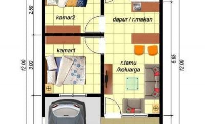 Minimalis Desain Rumah Sederhana 5x8 96 Inspirasi Untuk Merombak Rumah oleh Desain Rumah Sederhana 5x8