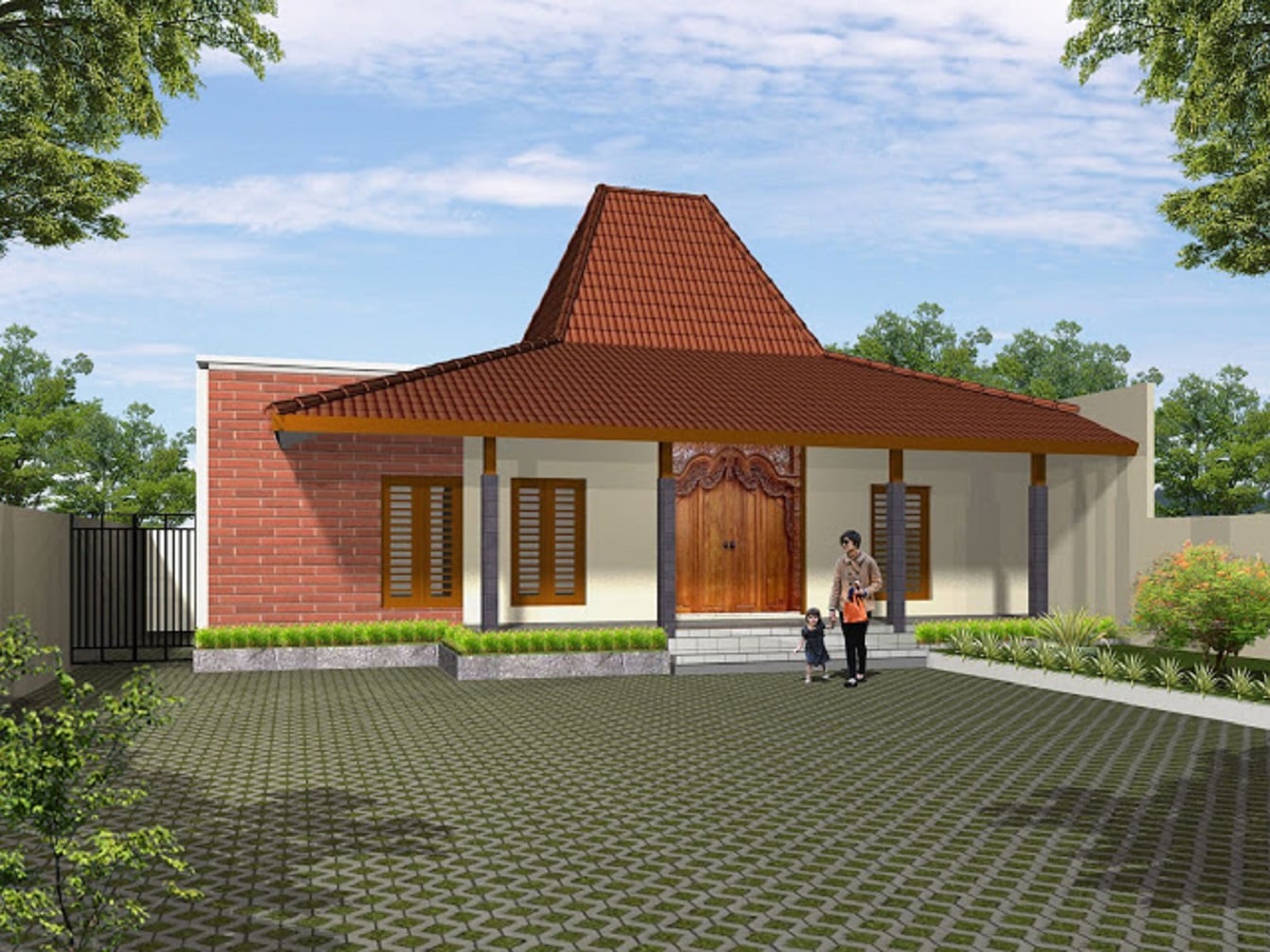 Minimalis Desain Rumah Sederhana Jawa Tengah 31 Di Ide Dekorasi Rumah dengan Desain Rumah Sederhana Jawa Tengah