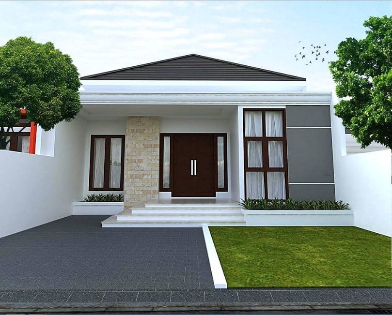 Minimalis Desain Rumah Sederhana Yang Elegan 52 Renovasi Dekorasi Rumah Inspiratif untuk Desain Rumah Sederhana Yang Elegan