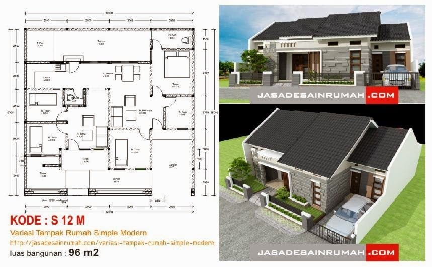  Harga  Desain  Rumah  Modern  Arcadia Desain 