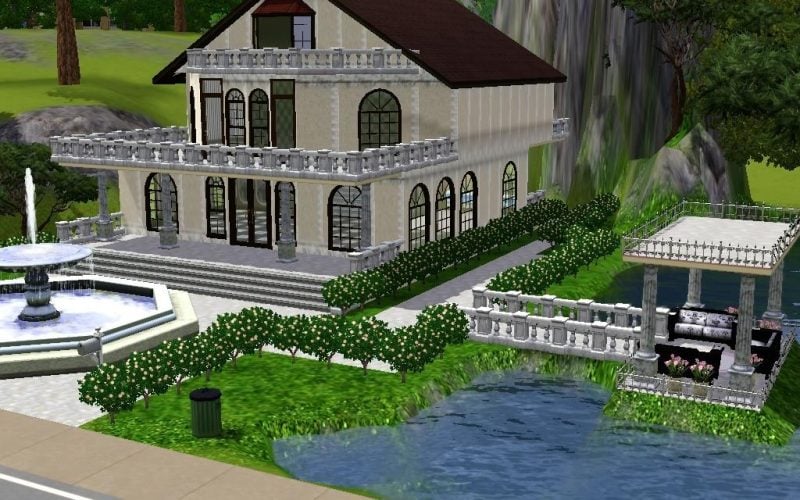 Modern Desain Rumah Mewah The Sims 3 43 Di Ide Dekorasi Rumah oleh Desain Rumah Mewah The Sims 3