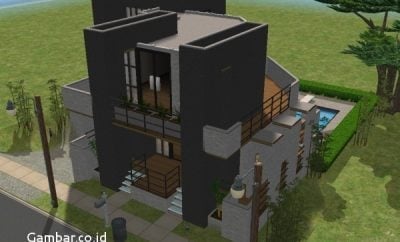 Modern Desain Rumah Mewah The Sims 4 18 Tentang Ide Dekorasi Rumah dengan Desain Rumah Mewah The Sims 4