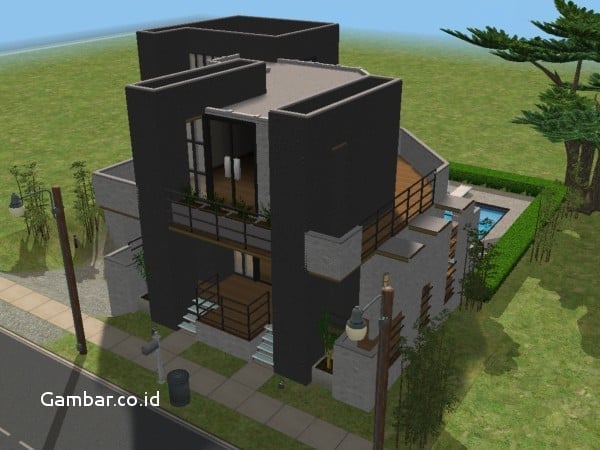 Modern Desain Rumah Mewah The Sims 4 18 Tentang Ide Dekorasi Rumah dengan Desain Rumah Mewah The Sims 4