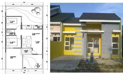 Modern Desain Rumah Sederhana 7x8 56 Bangun Perencana Dekorasi Rumah oleh Desain Rumah Sederhana 7x8