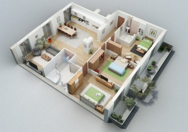Modern Desain Rumah Sederhana 9x9 39 Dengan Tambahan Ide Dekorasi Rumah untuk Desain Rumah Sederhana 9x9