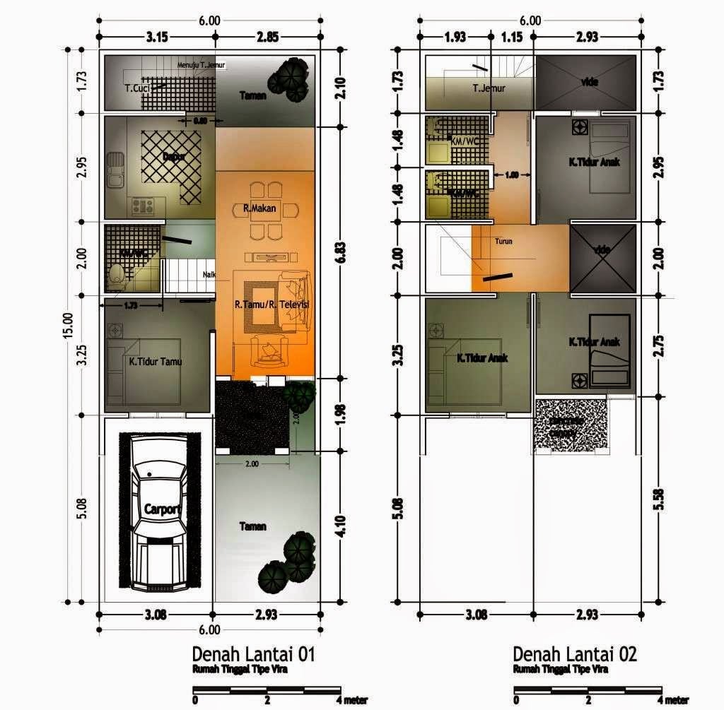 Modern Desain Rumah Sederhana Luas Tanah 60 45 Dalam Perencanaan Desain Rumah untuk Desain Rumah Sederhana Luas Tanah 60