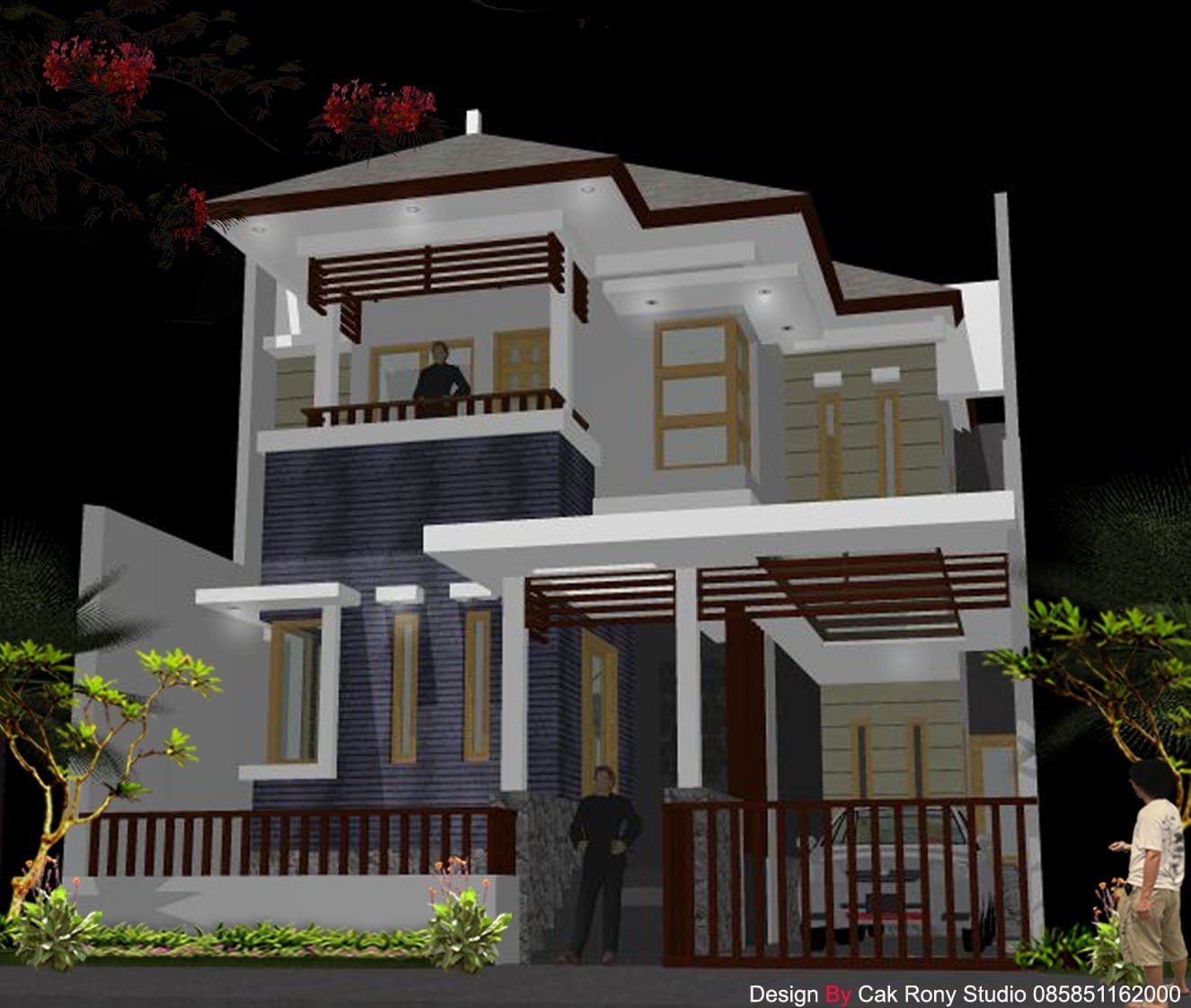 Mudah Desain Rumah Modern Bergarasi 48 Dengan Tambahan Ide Dekorasi Rumah untuk Desain Rumah Modern Bergarasi