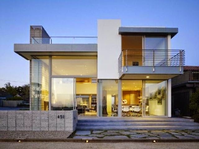 Paling keren Desain Rumah Minimalis Modern Gaya Eropa  58 