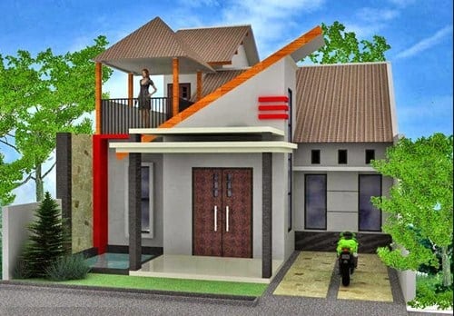 Sederhana Desain Rumah Minimalis Irit Biaya 93 Renovasi Ide Dekorasi
