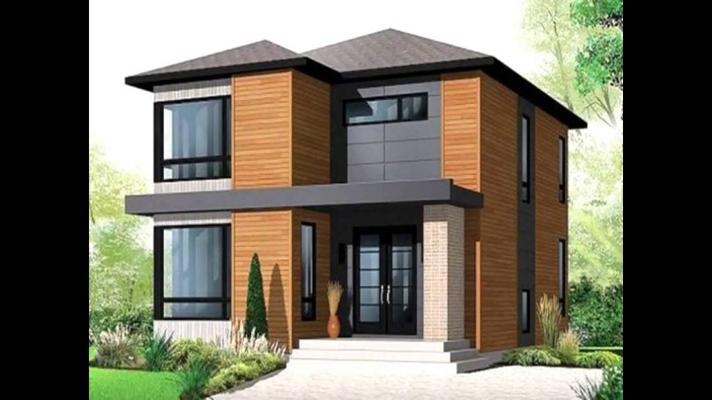 Sederhana Desain Rumah Minimalis Modern 2 Lantai Youtube 84 Dengan