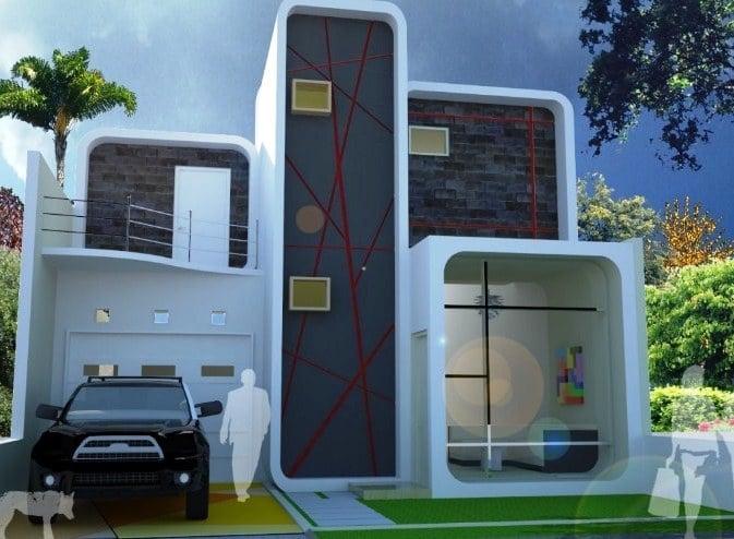 Sederhana Desain Rumah Modern Unik 98 Di Merancang Inspirasi Rumah dengan Desain Rumah Modern Unik
