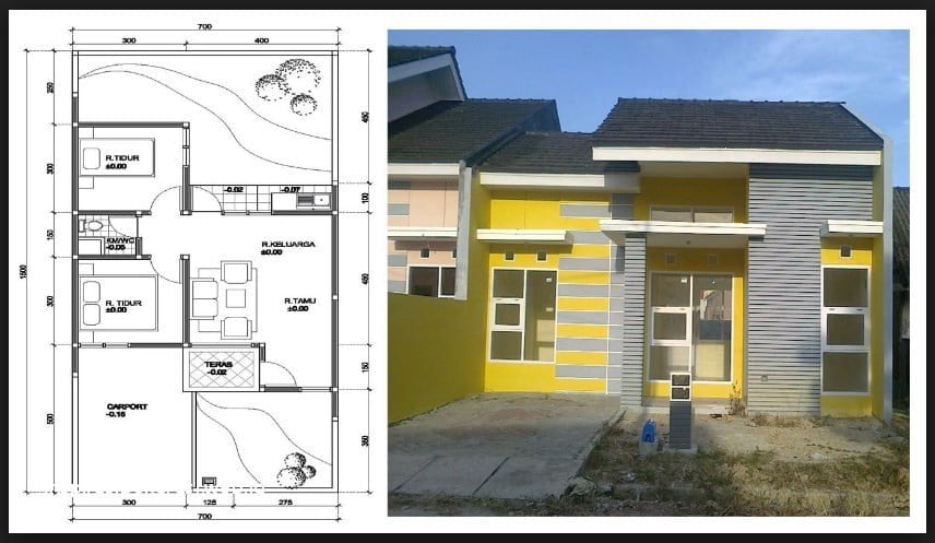 Sederhana Desain Rumah Sederhana 6x12 1 Lantai 58 Dalam Merancang Inspirasi Rumah oleh Desain Rumah Sederhana 6x12 1 Lantai