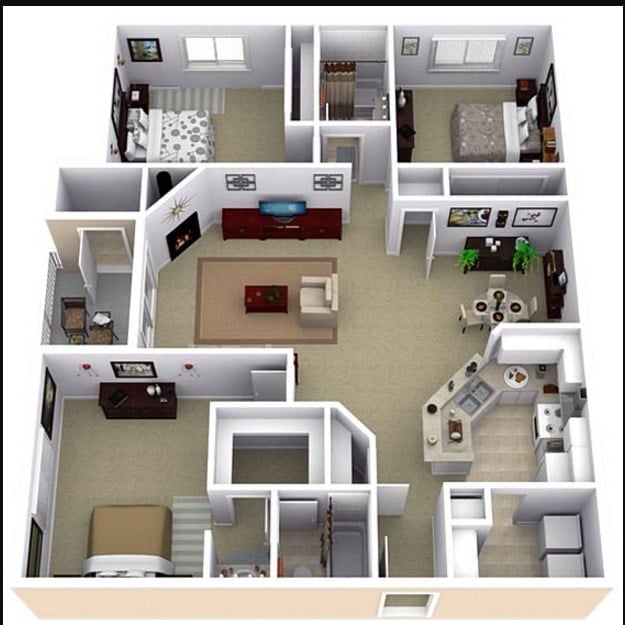 Sederhana Desain Rumah Sederhana 6x12 3 Kamar 92 Menciptakan Inspirasi Dekorasi Rumah Kecil oleh Desain Rumah Sederhana 6x12 3 Kamar