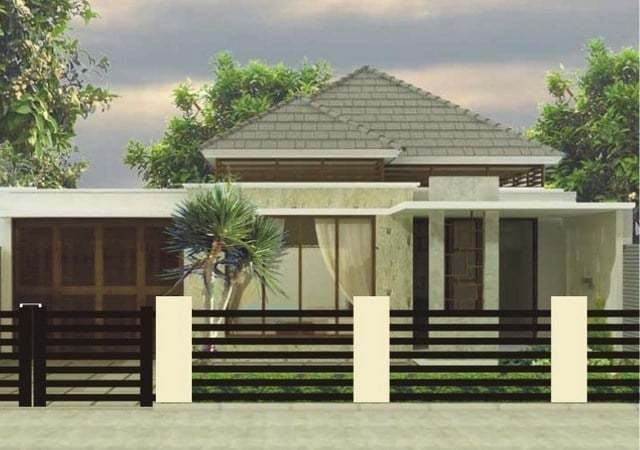 Sempurna Desain Fasad Rumah Modern 1 Lantai 35 Dalam Ide Desain Interior Rumah untuk Desain Fasad Rumah Modern 1 Lantai