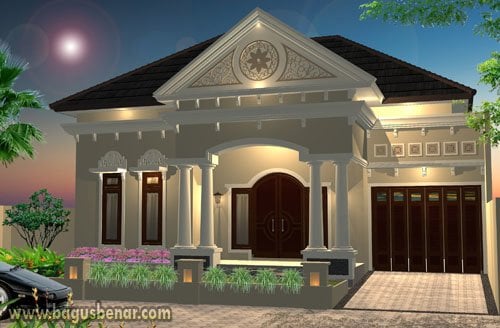 Sempurna Desain Rumah Modern Klasik 1 Lantai 86 Perancangan Ide Dekorasi Rumah dengan Desain Rumah Modern Klasik 1 Lantai