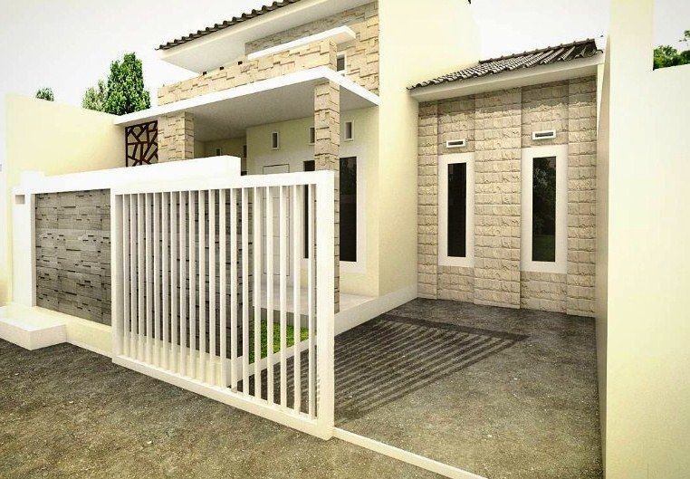 Sempurna Desain Rumah Modern Warna Putih  79 Bangun Desain 