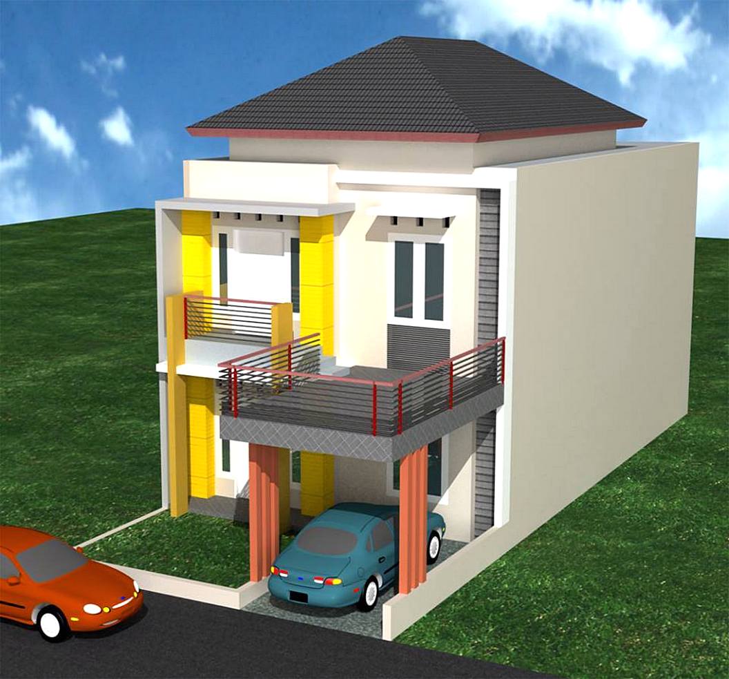 Sempurna Desain Rumah Sederhana 5x12 2 Lantai 44 Bangun Inspirasi Untuk