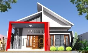 500 Desain Rumah Warna Merah  HD Terbaru pinstok com