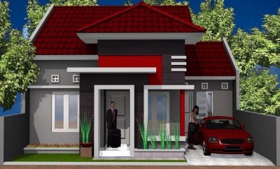 Teratas Desain Rumah Minimalis Warna Merah 50 Ide Renovasi Rumah dengan Desain Rumah Minimalis Warna Merah