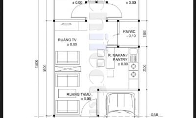 Teratas Desain Rumah Sederhana 5×12 60 Untuk Dekorasi Rumah Inspiratif dengan Desain Rumah Sederhana 5×12