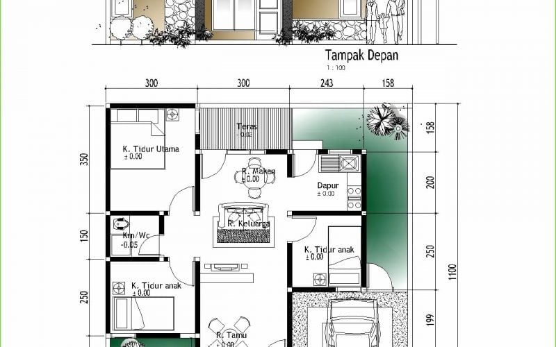 Teratas Desain Rumah Sederhana 7 X 12 56 Dengan Tambahan Ide Desain Interior Untuk Desain Rumah oleh Desain Rumah Sederhana 7 X 12