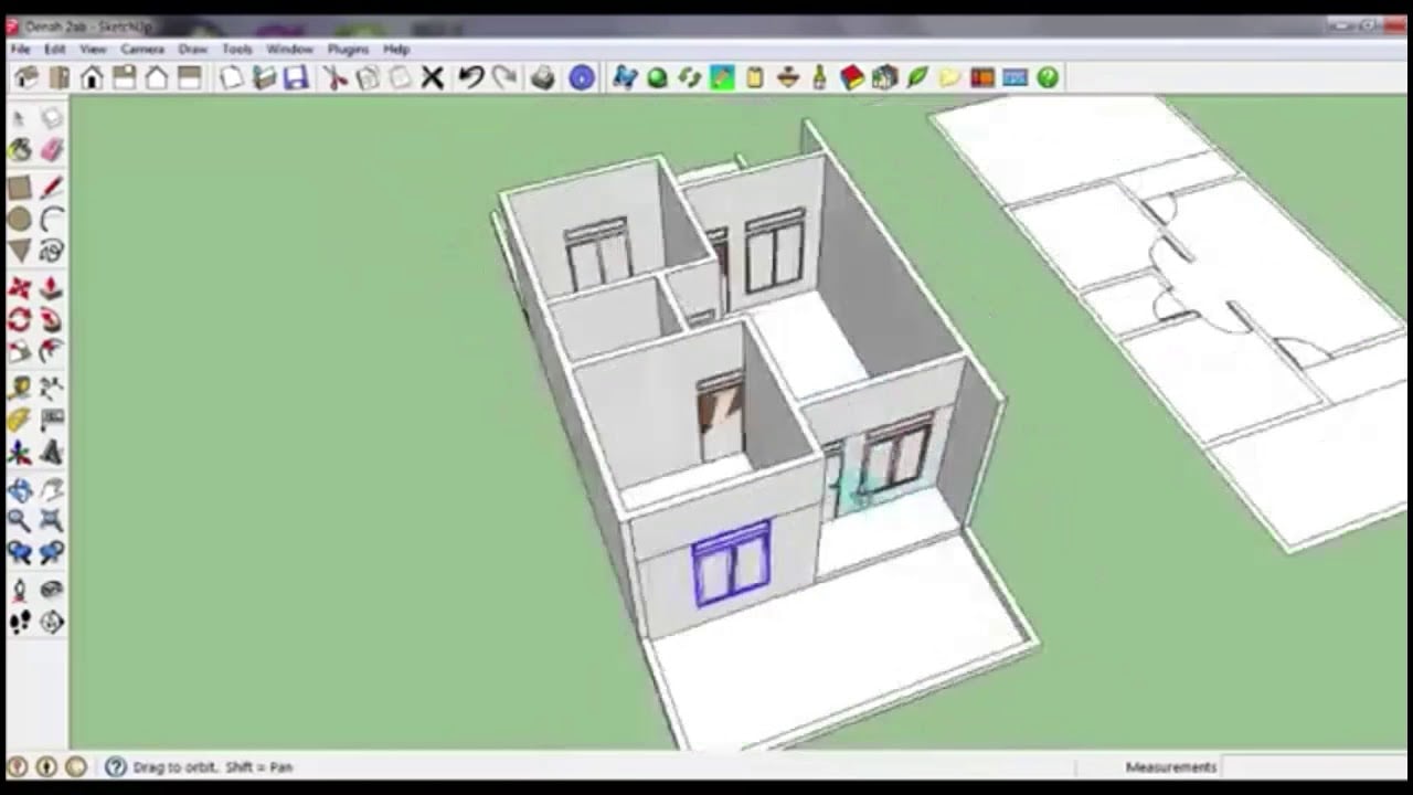 Teratas Desain Rumah Sederhana Sketchup 95 Untuk Ide Dekorasi Rumah