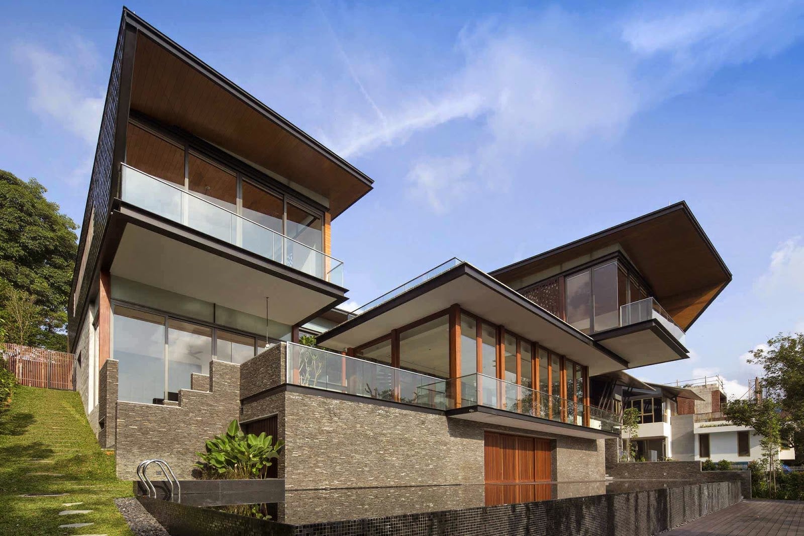Terbaik Desain Rumah Gadang Modern 75 Dengan Tambahan Desain Dekorasi Mebel Rumah untuk Desain Rumah Gadang Modern