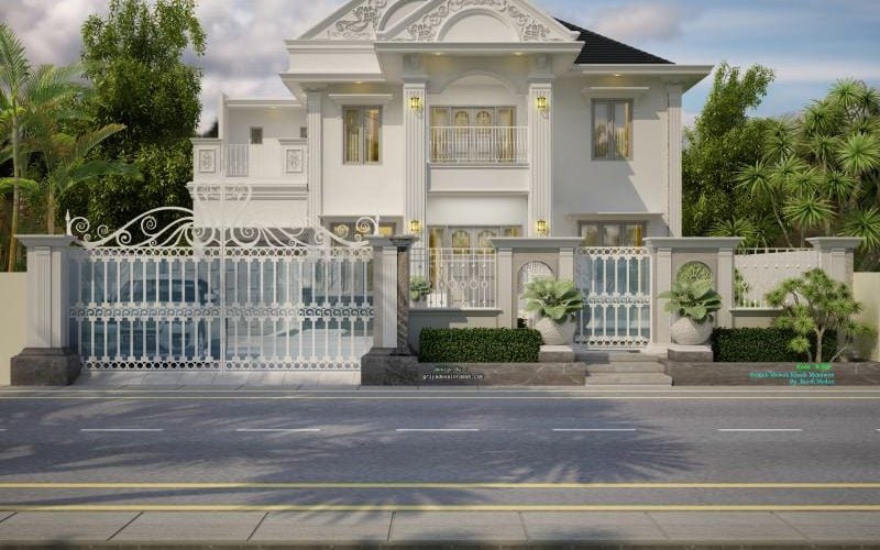 Terbaik Desain Rumah Mewah Klasik 1 Lantai 13 Bangun Ide Dekorasi Rumah oleh Desain Rumah Mewah Klasik 1 Lantai