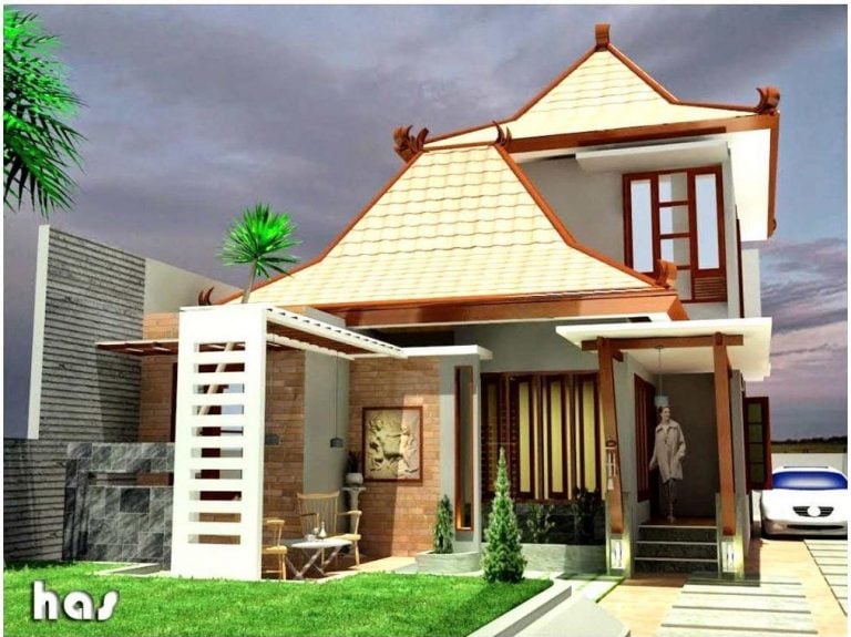 Desain Rumah Minimalis Jawa Modern