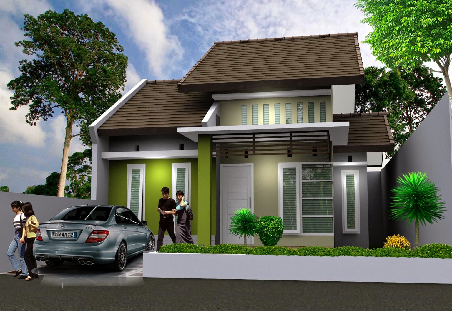 Desain Rumah Minimalis Nan Mewah  Arcadia Desain